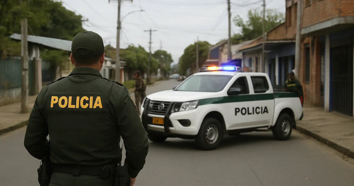 Panorámica del municipio de Jamundí, Valle del Cauca, en alerta por disputas territoriales de grupos armados.
